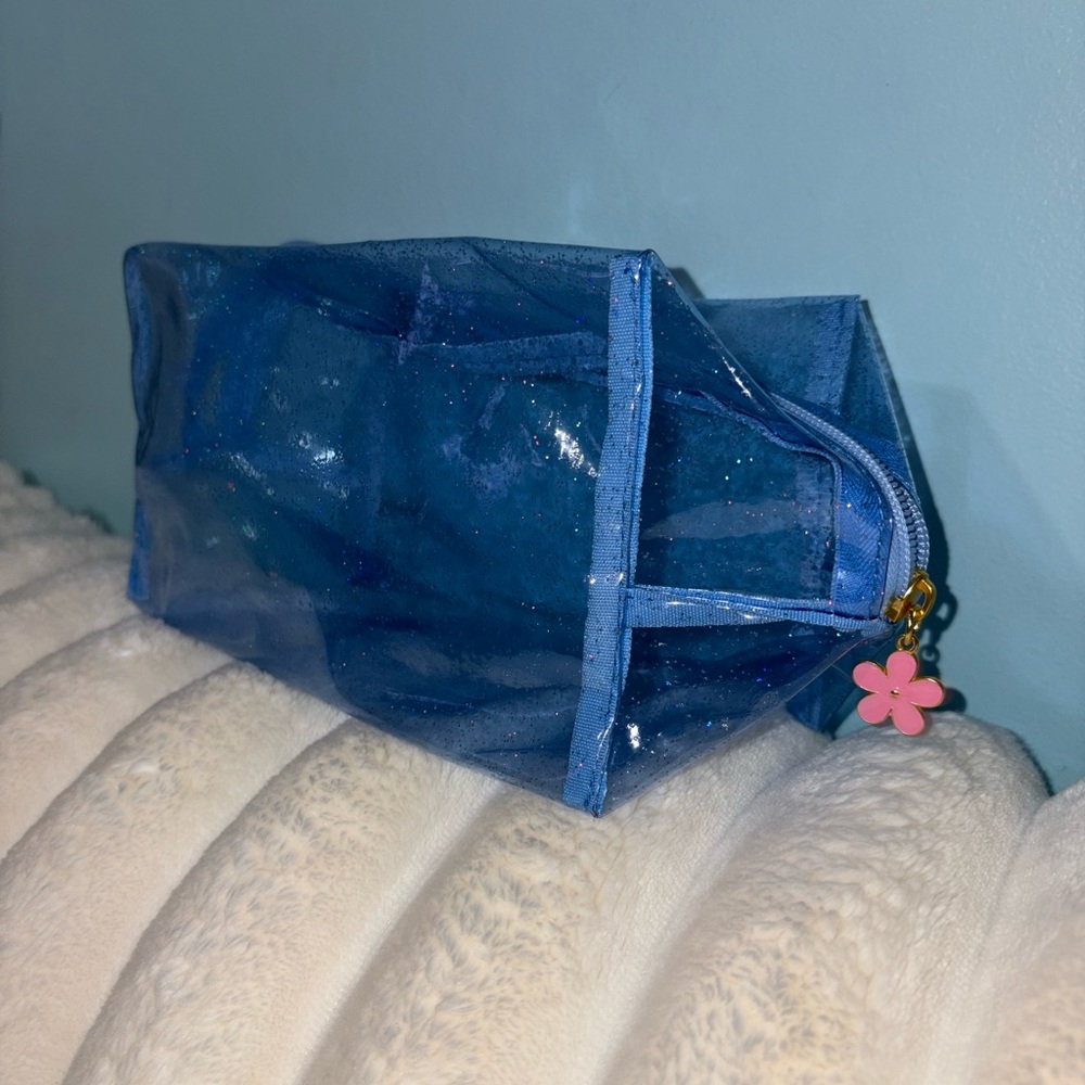 Ulta Blue Makeup Bag